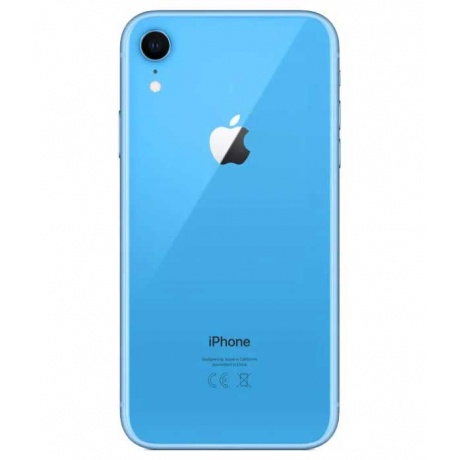Смартфон Apple iPhone XR 128Gb (MH7R3RU/A) Blue - фото 4