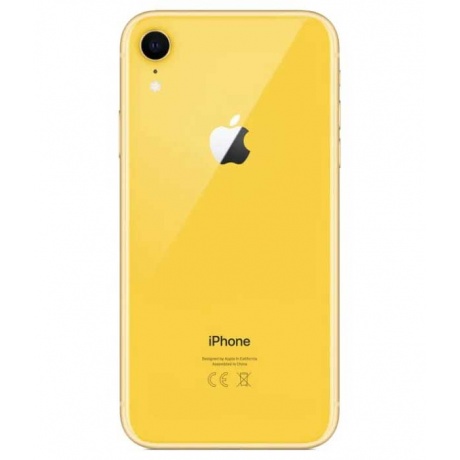 Смартфон Apple iPhone XR 128Gb (MH7P3RU/A) Yellow - фото 4