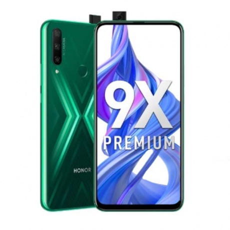 Смартфон Honor 9X Premium 6/128Gb Emerald Green - фото 1