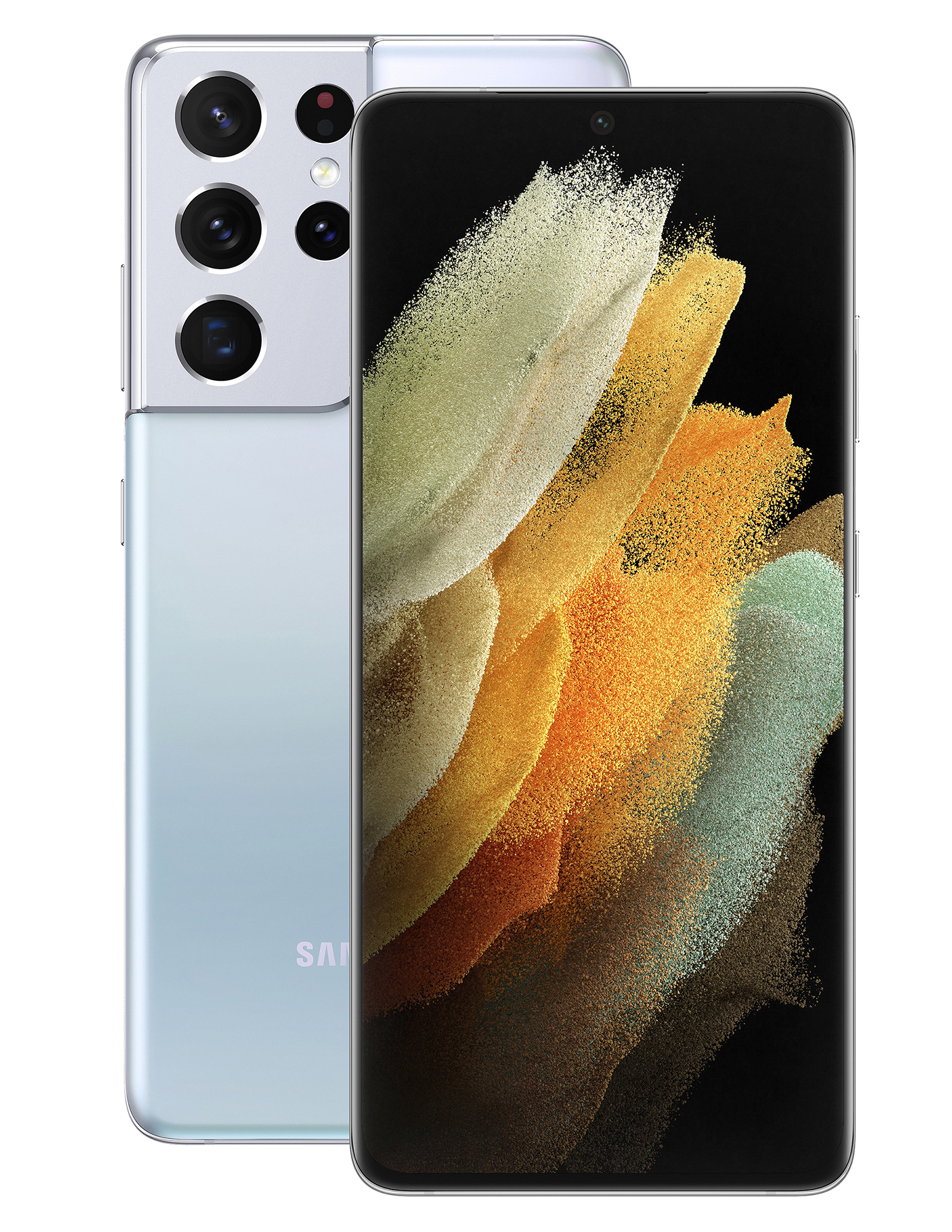 Смартфон Samsung Galaxy S21 Ultra G998 12/512Gb Серебряный Фантом, цвет серебро SM-G998BZSHSER - фото 1