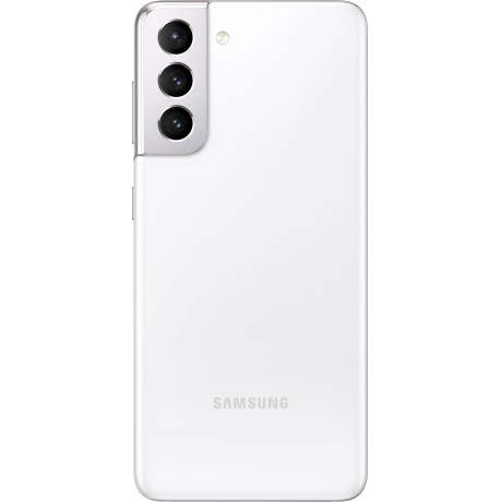Смартфон Samsung Galaxy S21 G991 12/256Gb Белый Фантом - фото 3