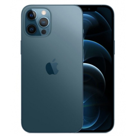Смартфон Apple iPhone 12 Pro Max 128Gb (MGDA3RU/A) Pacific Blue - фото 2
