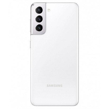 Смартфон Samsung Galaxy S21 G991 8/128Gb Белый фантом - фото 3