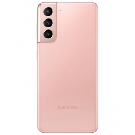 Смартфон Samsung Galaxy S21 G991 8/128Gb Розовый фантом - фото 3