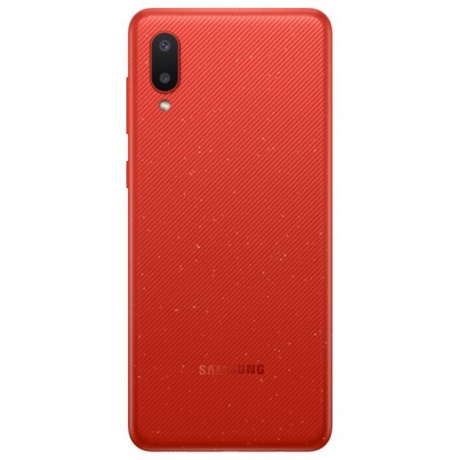 Смартфон Samsung Galaxy A02 A022 32Gb Red - фото 3