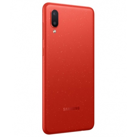 Смартфон Samsung Galaxy A02 A022 32Gb Red - фото 6