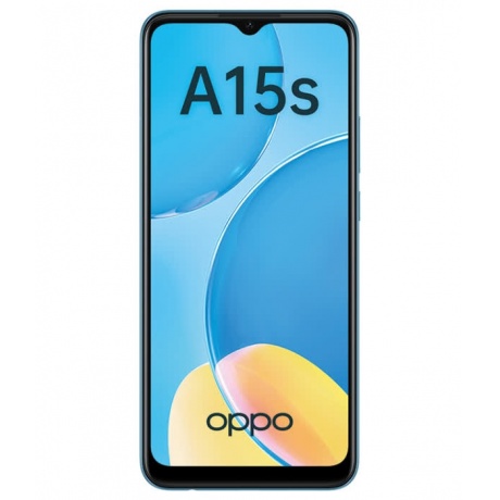 Смартфон Oppo A15s 4/64Gb Blue - фото 2