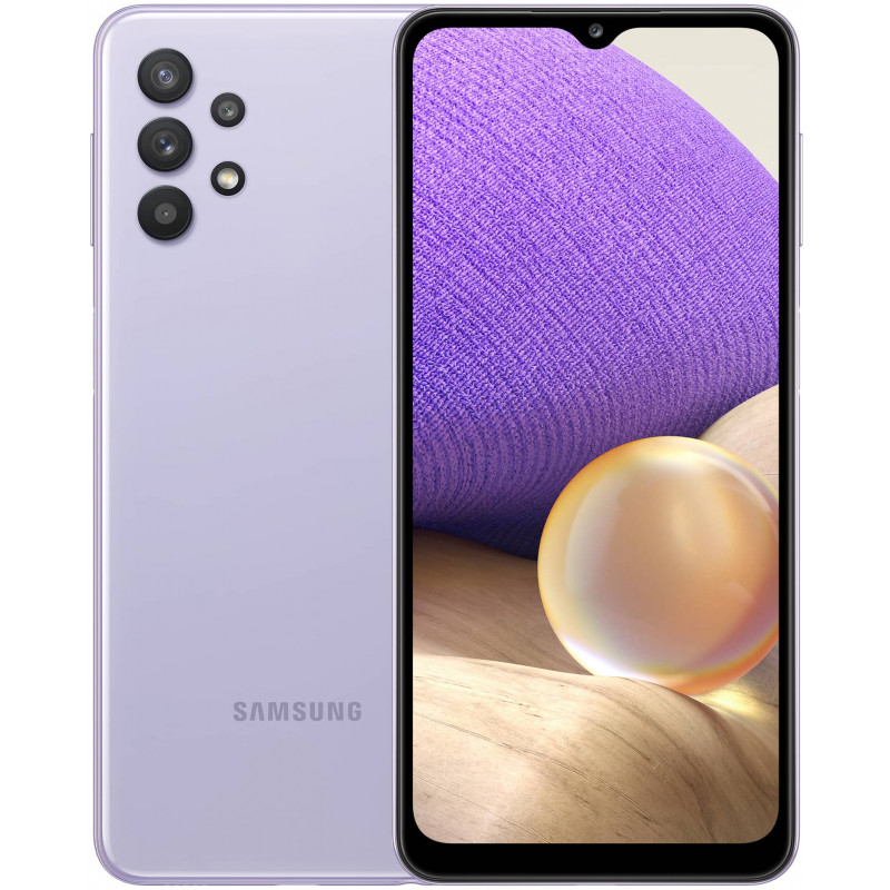 Смартфон Samsung Galaxy A32 A325F 64Gb Violet, цвет фиолетовый SM-A325FLVDSER - фото 1