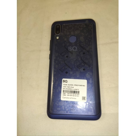 Смартфон BQ 6035L STRIKE POWER MAX LTE DARK BLUE уцененный - фото 2