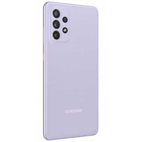Смартфон Samsung Galaxy A72 A725F 256Gb Лаванда - фото 8
