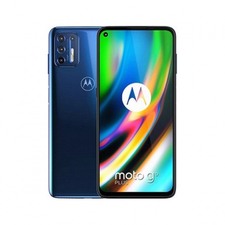 Смартфон Motorola Moto G9 Plus 128Gb Синий - фото 1