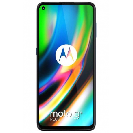 Смартфон Motorola Moto G9 Plus 128Gb Синий - фото 3