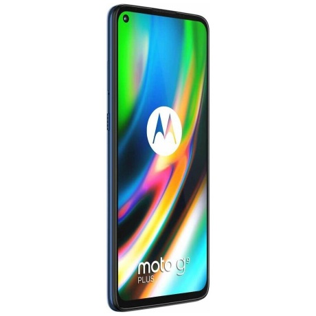 Смартфон Motorola Moto G9 Plus 128Gb Синий - фото 6