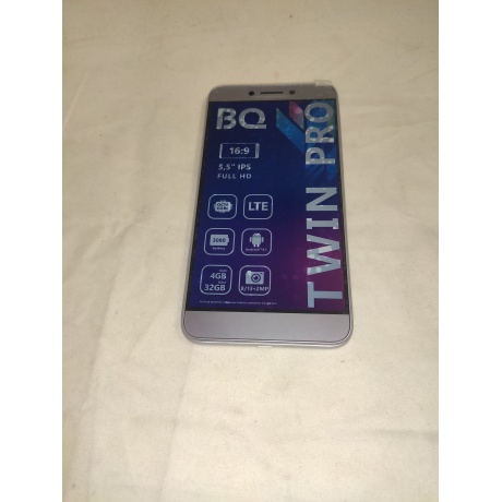 Смартфон BQ BQ-5517L Twin Pro Grey уцененный - фото 2