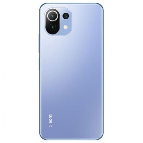 Смартфон Xiaomi Mi 11 Lite NFC 8/128Gb Bubblegum Blue - фото 3