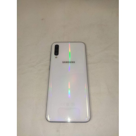 Смартфон Samsung Galaxy A50 64GB (2019) A505F White уцененный (гарантия 14 дней) - фото 2