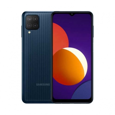 Смартфон Samsung Galaxy M12 32Gb M127F Black - фото 1