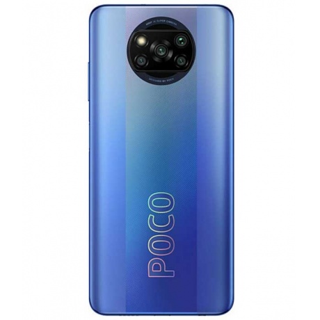 Смартфон Poco X3 Pro 8/256Gb Frost Blue - фото 3