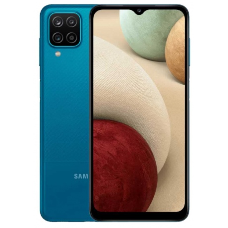 Смартфон Samsung Galaxy A12 128Gb A125F Blue - фото 1