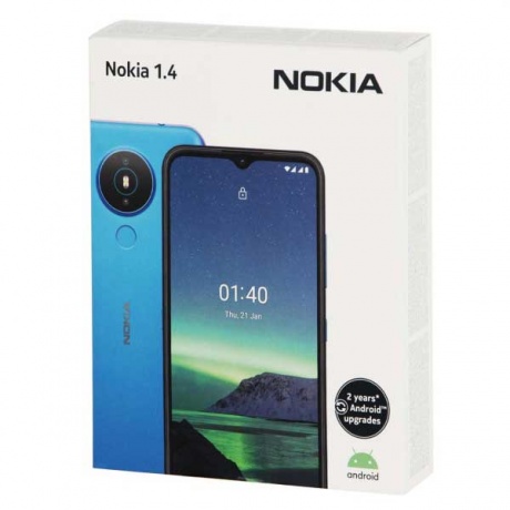 Смартфон NOKIA 1.4 DS TA-1322 3GB+64GB BLUE - фото 10