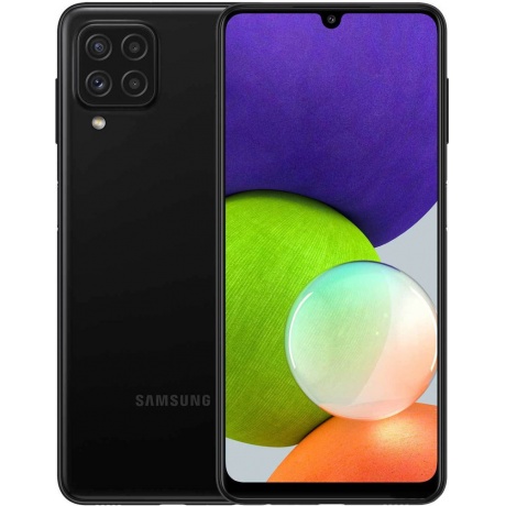 Смартфон Samsung Galaxy A22 SM-A225F 64Gb 4Gb черный - фото 1