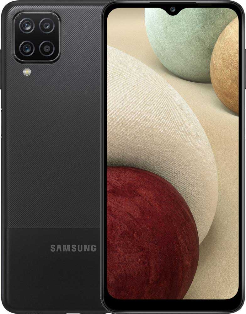 Смартфон Samsung Galaxy A12 128Gb A125F Black, цвет черный SM-A125FZKKSER - фото 1