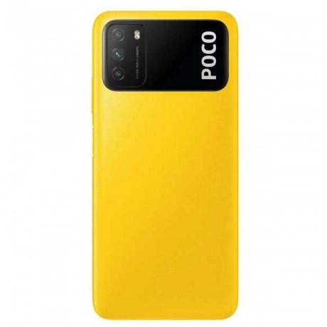 Смартфон Poco M3 4/128Gb Yellow - фото 3