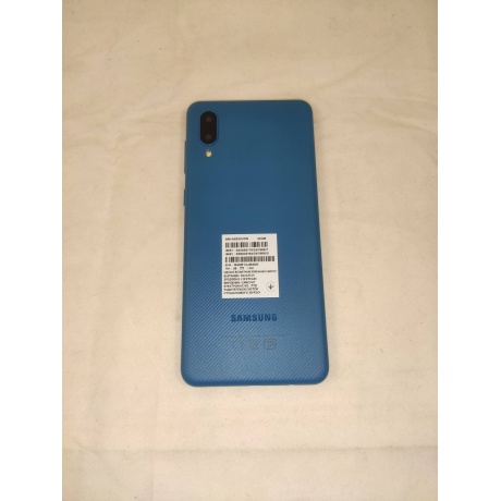 Смартфон Samsung Galaxy A02 A022 32Gb Blue уцененный - фото 2