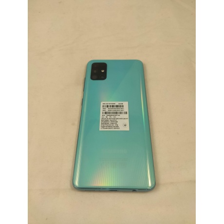 Смартфон Samsung Galaxy A51 A515F 64Gb Blue уцененный (гарантия 14 дней) - фото 2