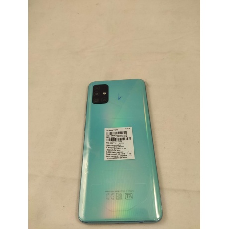 Смартфон Samsung Galaxy A51 A515F 64Gb Blue уцененный - фото 2