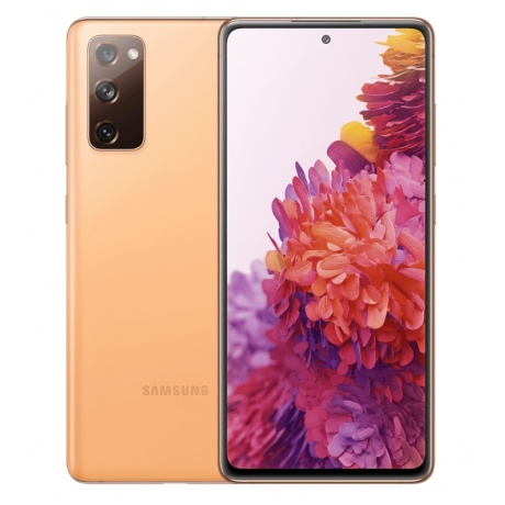 Смартфон Samsung Galaxy S20 FE 128Gb (Snapdragon) Orange - фото 1
