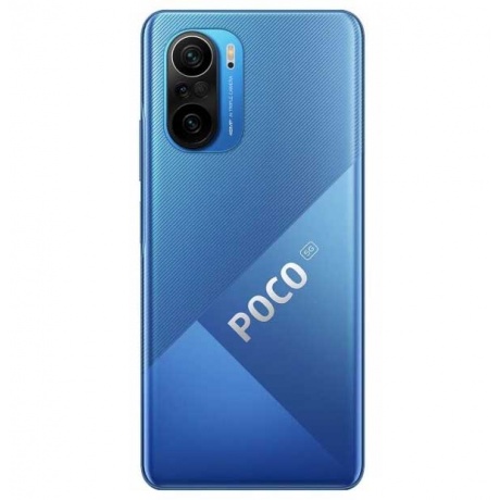Смартфон Poco F3 NFC 6/128Gb Deep Ocean Blue - фото 3