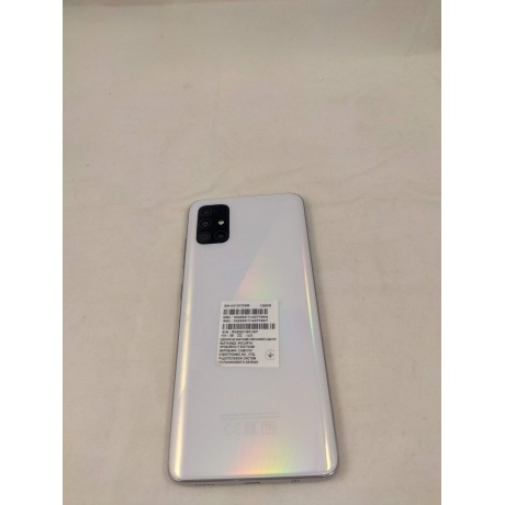 Смартфон Samsung Galaxy A51 A515F 128Gb White уцененный (гарантия 14 дней) - фото 2