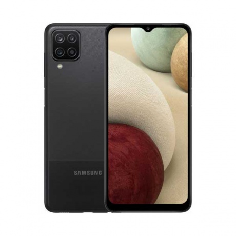 Смартфон Samsung Galaxy A12 32Gb A125F (SM-A127FZKUSER) Black - фото 1