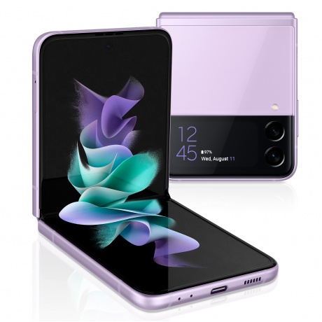 Смартфон Samsung Galaxy Z Flip3 F711B 256Gb Violet - фото 1