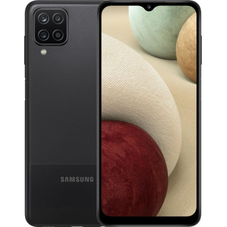 Смартфон Samsung Galaxy A12 64Gb A127F (SM-A127FZKVSER) Black - фото 1