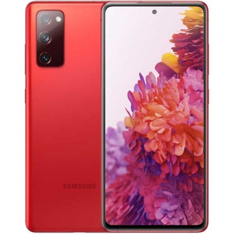 Смартфон Samsung Galaxy S20 FE 128Gb (Snapdragon) Red - фото 1
