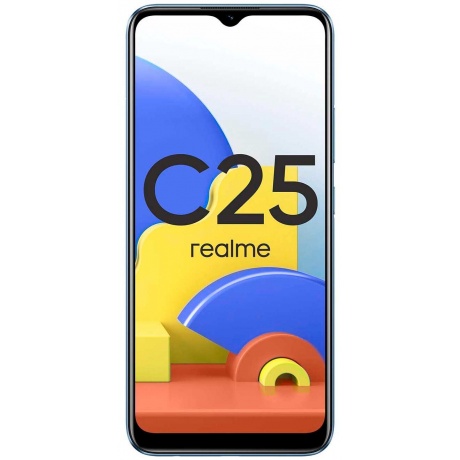 Смартфон Realme C25 4/64Gb Water Blue - фото 2