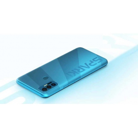 Смартфон Tecno SPARK 7 64GB Atlantic Blue - фото 4
