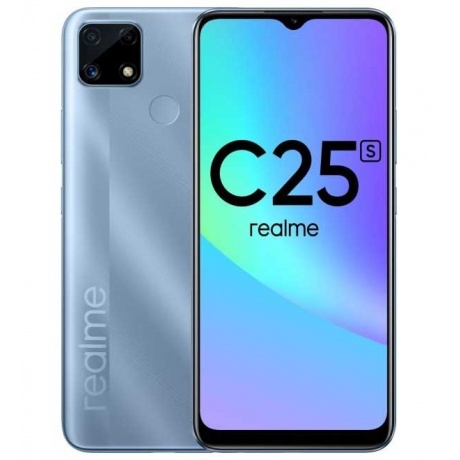Смартфон Realme C25s 4/128Gb Blue - фото 1