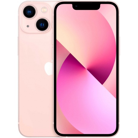 Смартфон Apple iPhone 13 mini 256Gb Pink (MLM63RU/A) - фото 1