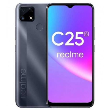 Смартфон Realme C25s 4/64Gb Grey - фото 1