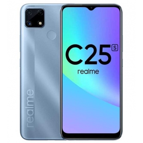 Смартфон Realme C25s 4/64Gb Blue - фото 1
