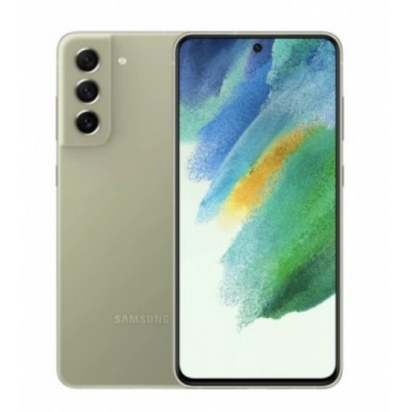 Смартфон Samsung Galaxy S21 FE SM-G990 128Gb Зелёный - фото 1