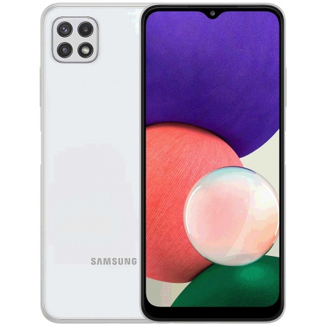 Смартфон Samsung Galaxy A22s 5G SM-A226B 128Gb White - фото 1