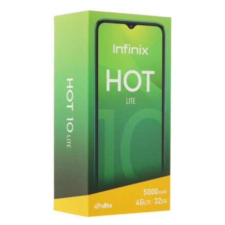 Смартфон Infinix Hot 10 Lite 3/64Gb 3Gb Зеленый - фото 10