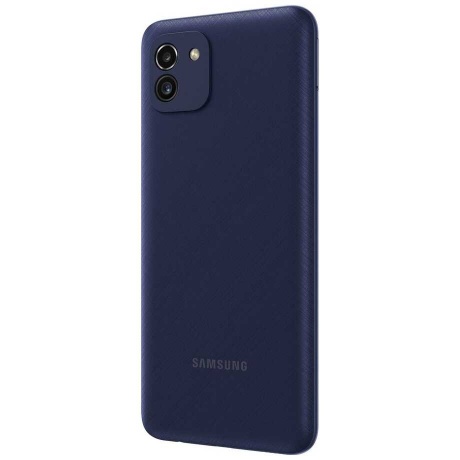Смартфон Samsung Galaxy A03 A035F 64Gb Blue - фото 7