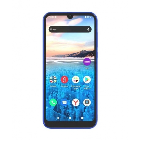 Смартфон INOI A62 Lite 64GB Blue - фото 2