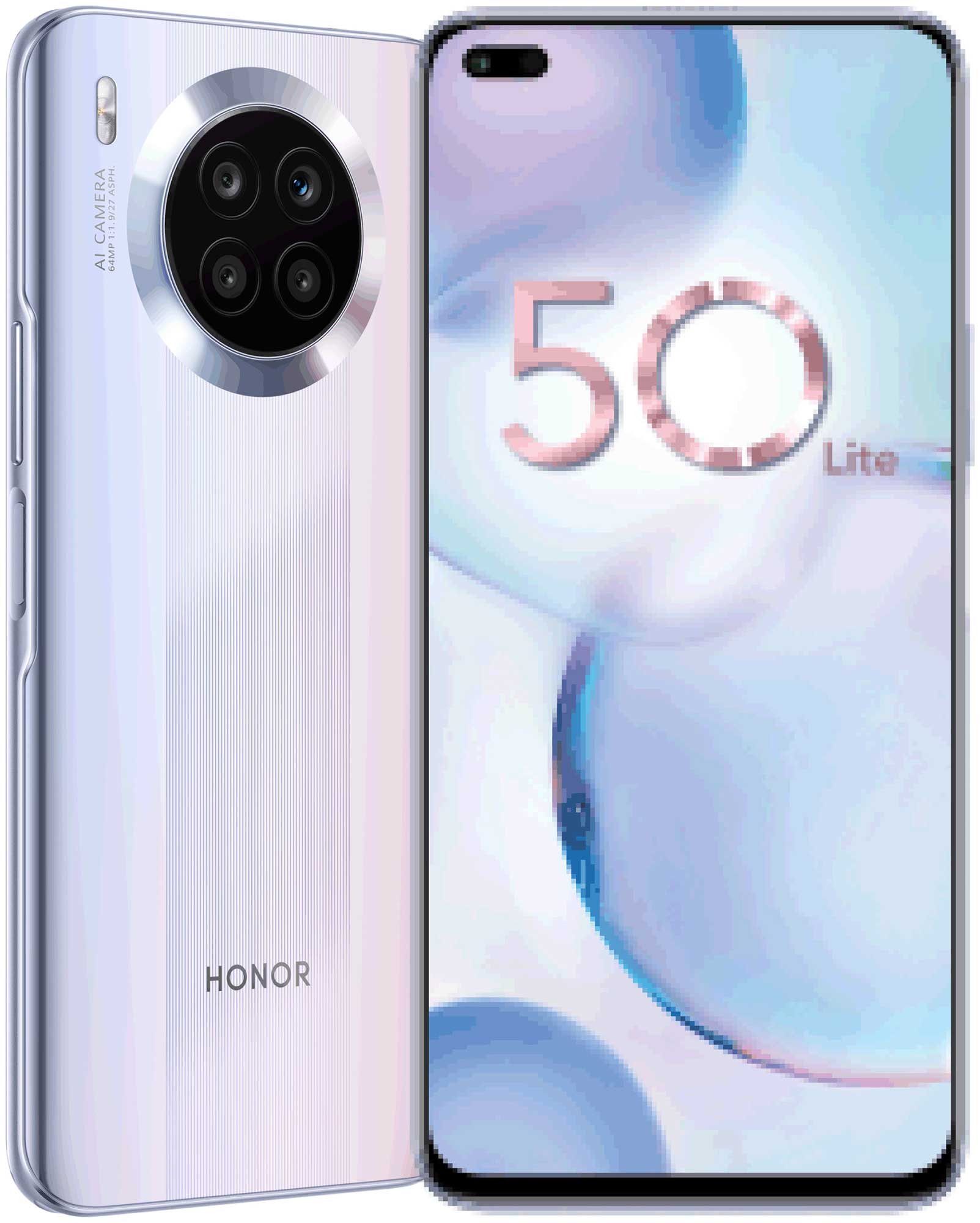 Смартфон Honor 50 Lite 6/128Gb Silver