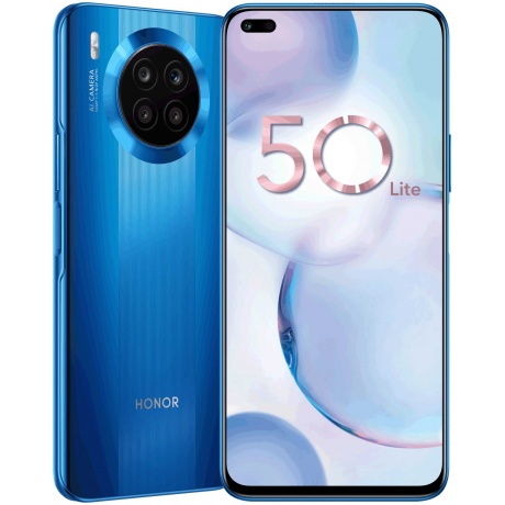 Смартфон Honor 50 Lite 6/128Gb Sea Blue - фото 2